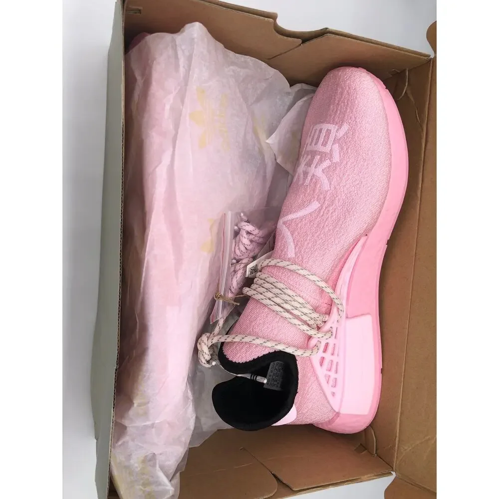 adidas Men's NMD HU Human Race x Pharrell Pink 2021 GY0088 Size 11 NIB